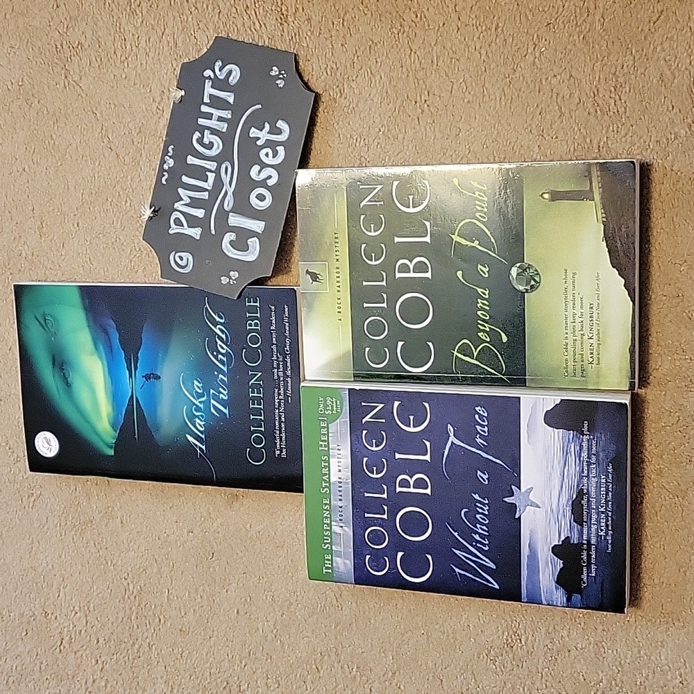 Colleen Coble Set of 3 Paperback Books Alaska Rock Harbor